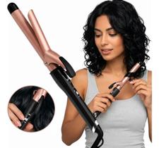 Modelador de Cachos Bbyliss 25mm Profissional Cerâmica Bivolt 180C Rápido Leve Ondas Naturais Brilho e Praticidade 37W Cabo 360 Modelador de Cachos Bbyliss 25mm Profissional Cerâmica Bivolt 180C Rápido Leve Ondas Naturais Brilho e Praticidade 37W Cabo 360