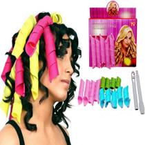 Modelador de cachos bobs magico rolinhos cacheador para cabelo enrolador curl leverag pro salao