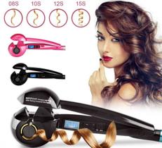 Modelador De Cachos Com Visor Lcd Temperatura Perfect Curl