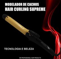 Modelador De Cachos Curling Iron Titanium - WS