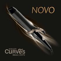 Modelador De Cachos Curves 1,2 38mm Taiff Bivolt Preto