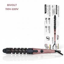 Modelador de Cachos de Cabelo Definidos Espiral 30W Bivolt Portátil Profissional Sortido