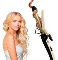 Modelador De Cachos Estilo Cerâmica Cacheador De Cabelos Bivolt Dourado 127/220v