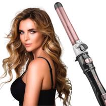 Modelador De Cachos Giro Automático Profissional Rápido Aquecimento Bivolt Eleve Sua Beleza