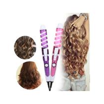 Modelador de cachos máquina de fazer cachos cabelos SPIRAL automatico profissional prático Bivolt . Modelador de cachos máquina de fazer cachos cabelos SPIRAL automatico profissional prático Bivolt .