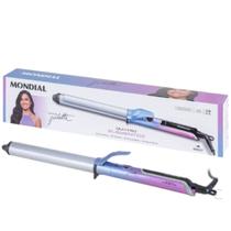 Modelador de Cachos Mondial By Juliette MC-JU-03 Azul E Rosa 70W Cabo Giratório Bivolt.