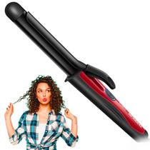 Modelador de cachos mondial red infinity em-12 bivolt revestimento ceramico Modelador de cachos mondial red infinity em-12 bivolt revestimento ceramico