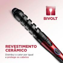 Modelador de Cachos Mondial Spiral Infinity EM05 200 Bivolt Cabo Giratório Original com Garantia