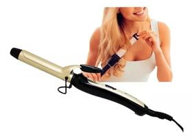 Modelador De Cachos Ondas Grosso 25mm Bivolt 180c Crie Estilos Incríveis e Cachos Deslumbrantes