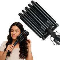 Modelador De Cachos Ondas Triondas 74 Mm Sokany Profissional