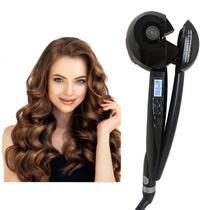Modelador de Cachos para Cabelo Automático Profissional Premium Cerâmica Com Controle de Temperatura - Benedita
