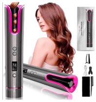 Modelador De Cachos Portátil Sem Fio Powerbank - Hair Curler