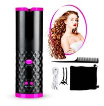 Modelador De Cachos Sem Fio Recarregável Com Entrada USB