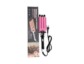 Modelador De Cachos Tri-ondas 25mm Bivolt Cacheador De Cabelos Modelador De Cachos Tri-ondas 25mm Bivolt Cacheador De Cabelos