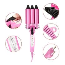 Modelador De Cachos Tri Ondas Profissional Hair 110V/220v. Modelador De Cachos Tri Ondas Profissional Hair 110V/220v.