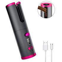 Modelador De Cachos Usb Recarregável Cabelo Liso