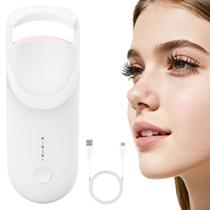 Modelador de Cílios Elétrico ZARRSON 2 Temperaturas Tipo-C Branco