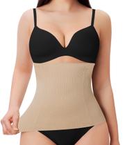 Modelador de cintura Nebility Plus Size para mulheres, cinto para mulheres, modelador, controle de barriga, faja, modelador corporal, espartilho de cintura, bege