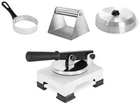 Modelador De Hamburguer Ovo Abafador Prensa Smash Burger -G2 Modelador De Hamburguer Ovo Abafador Prensa Smash Burger -G2