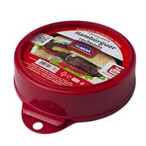 MODELADOR DE HAMBURGUER RECHEADO 11,6x3x11,6CM FORMA MODELADORA MOLDE HAMBURGUER