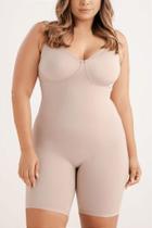 Modelador Macaquinho de Média Compressão Sem Bojo Plus Size - Vi Lingerie