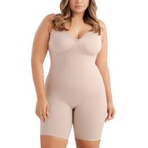 Modelador Macaquinho Sem Bojo Plus Size Vi Lingerie