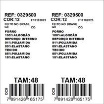 Modelador sem bojo zero barriga 329500 dilady preto 48 Modelador sem bojo zero barriga 329500 dilady preto 48