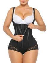 Modelador SHAPERX SZ7396 Preto com Controle Abdominal Modelador SHAPERX SZ7396 Preto com Controle Abdominal