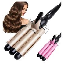 Modelador Triondas Cerâmico Mega Ondulações (Bivolt - 40 W) Modelador Triondas Cerâmico Mega Ondulações (Bivolt - 40 W)