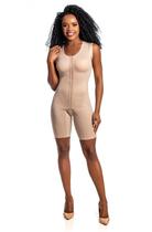 Modelador Yoga Premium Com Pernas Abertura Frontal Busto Pré Moldado Alças Largas 3019_3041