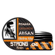 Modeladora argan caramelo strong barber 150g