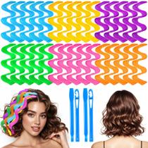Modeladores de cabelo sem calor YEVYO, kit de modelagem de cachos ondulados de 30 unidades