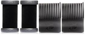Modeladores de cabelo T3 Volumizing Hot Rollers LUXE Black (2 ct.)