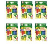 Modeling Clay Crayola Basic, pacote com 8 unidades, 6 x 4,8 onças (141,7 g), 8 anos