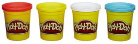 Modeling Clay Hasbro Play-Doh, pacote com 4 cores, 473 ml no total