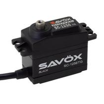 Modelismo Savox Servo Sc 1256Tg Preta Edition 6V 20Kg .15S