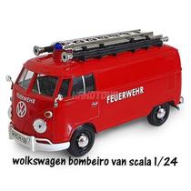 Modelismo Wolkswagen Bombeiro Van