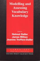 Modelling And Assessing Vocabulary Knowledge - Cambridge University Press - ELT Modelling And Assessing Vocabulary Knowledge - Cambridge University Press - ELT