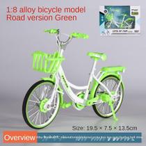 Modelo 1:8 de redução de velocidade de bicicleta de montanha de liga de simulação Modelo 1:8 de redução de velocidade de bicicleta de montanha de liga de simulação