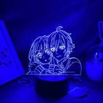 Modelo 3D de acrílico à luz noturna Horimiya Protagonist Manga Modelo 3D de acrílico à luz noturna Horimiya Protagonist Manga