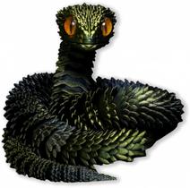 Modelo animal impresso em 3D, decoração de escritório doméstico Snake Viper