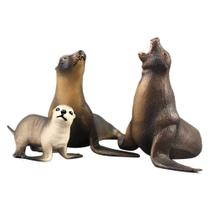 Modelo animal Toyvian Sea Lion Plastic Marine Organism x3 Modelo animal Toyvian Sea Lion Plastic Marine Organism x3