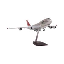 Modelo Boeing 747 Da Northwest Airlines De 47 Cm Com Luz E Rodas De Resina Para Presente De