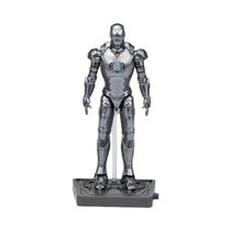 Modelo De Ação Iron Man Mecha De 4 Polegadas Com Juntas Móveis, Figura Colecionável Da Disney Marvel
