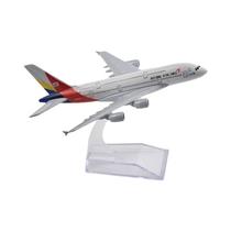 Modelo De Aeronave B747 A380 Em Metal Fundido Escala 1/400 16CM Presente Colecionável JASON TUTU