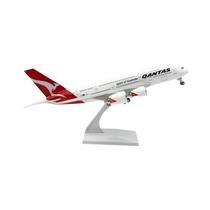 Modelo De Avião A380 De 30cm Em Resina, Acessório Colecionável Para Mesa, Decoração De Quarto, Série