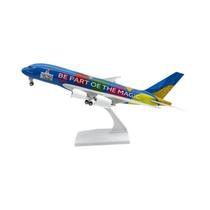 Modelo De Avião A380 De 30cm Em Resina, Acessório Colecionável Para Mesa, Decoração De Quarto, Modelo De Avião A380 De 30cm Em Resina, Acessório Colecionável Para Mesa, Decoração De Quarto,
