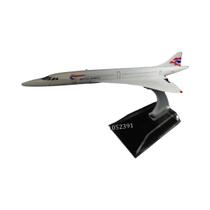 Modelo De Avião Concorde Da Air France Em Escala 1:400, Miniatura De Metal Diecast De 15cm Para