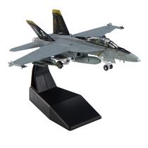 Modelo de avião de caça Eairsoky F/A-18F Super Hornet 1:100, fundição sob pressão Modelo de avião de caça Eairsoky F/A-18F Super Hornet 1:100, fundição sob pressão