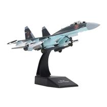 Modelo de avião de combate Focket Russian SU-35 em liga de escala 1:100